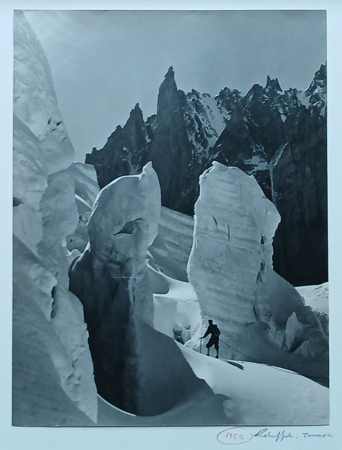 Gaston Rébuffat – photo encadrée 001 - Tairraz
