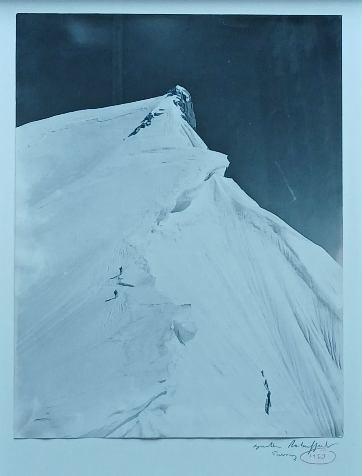 Gaston Rébuffat – photo encadrée 005 - Tairraz