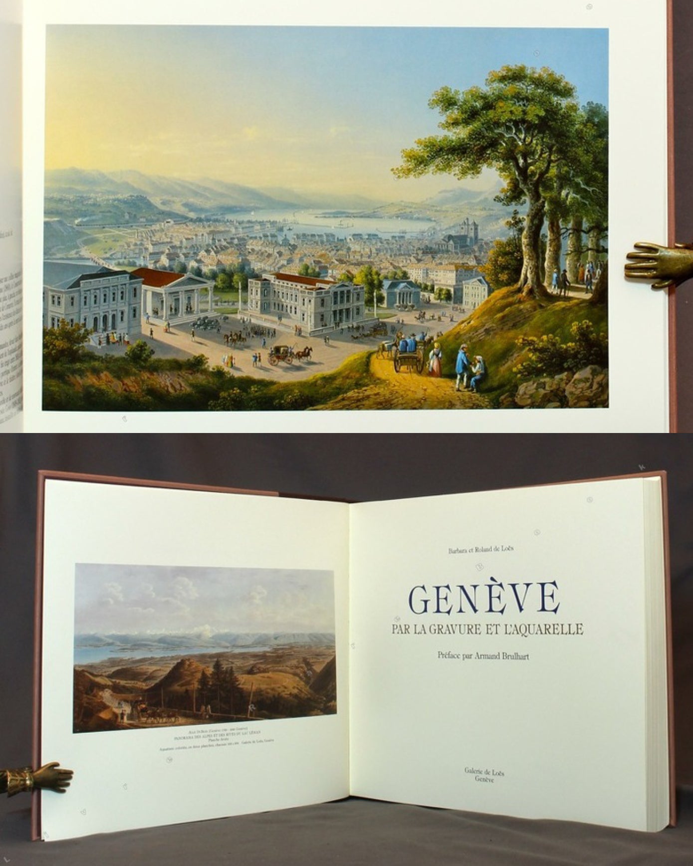 Genève, par la gravure et l'aquarelle, Barbara de Loës et Roland de Loës