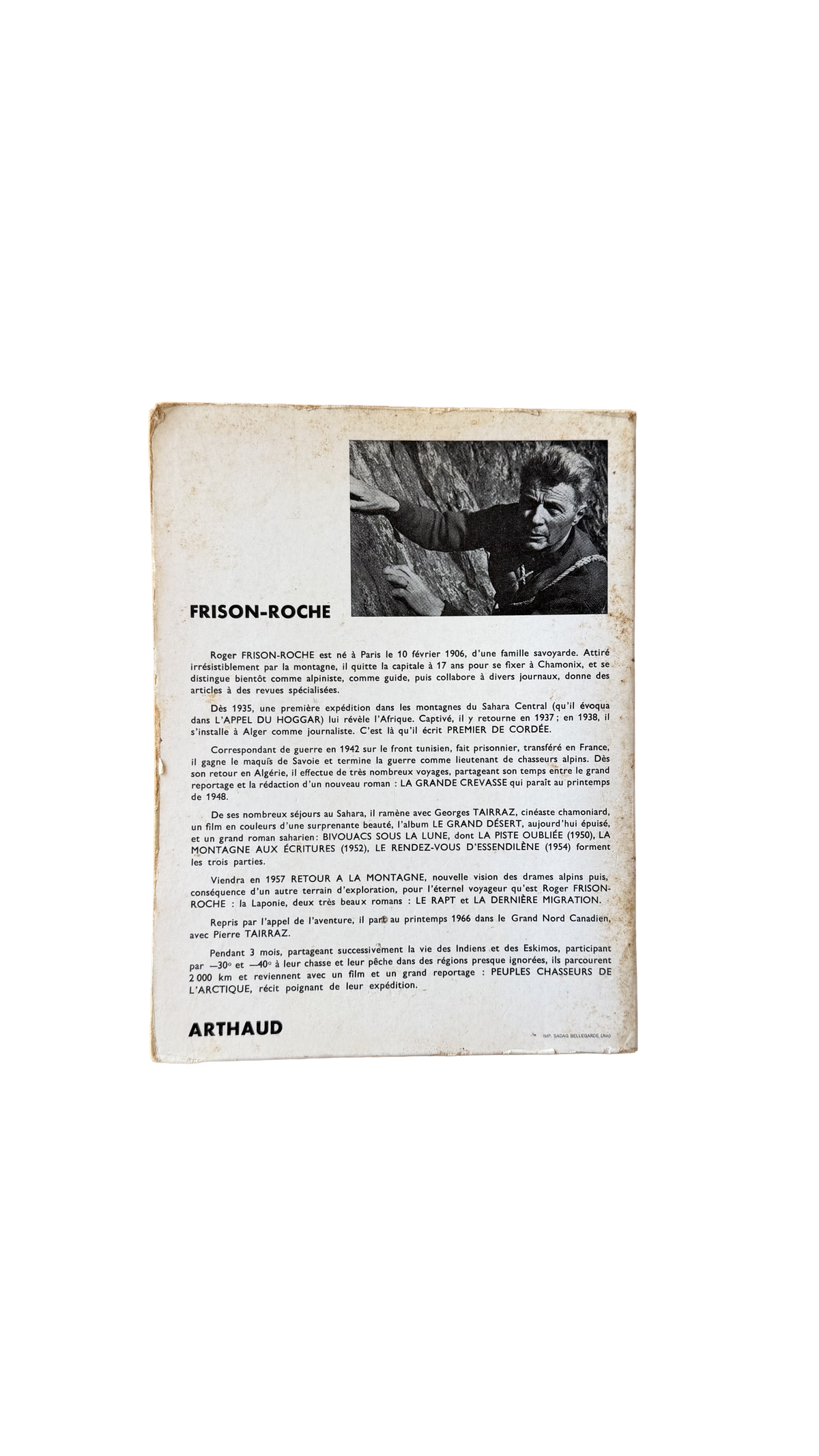 Premier de cordée – Frison-Roche (1963, souple)-5