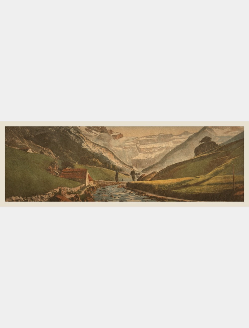 Le cirque et la gave, Hautes-Pyrénnées