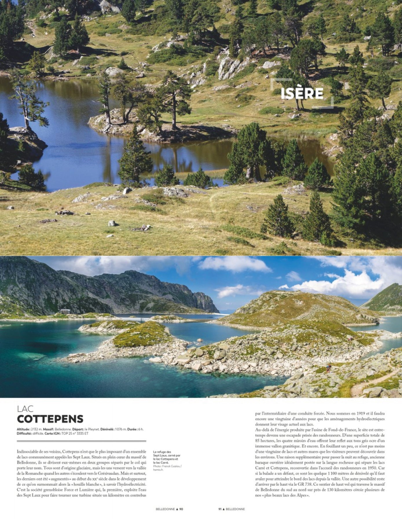 Les plus beaux lacs des Alpes, Johannes Braun
