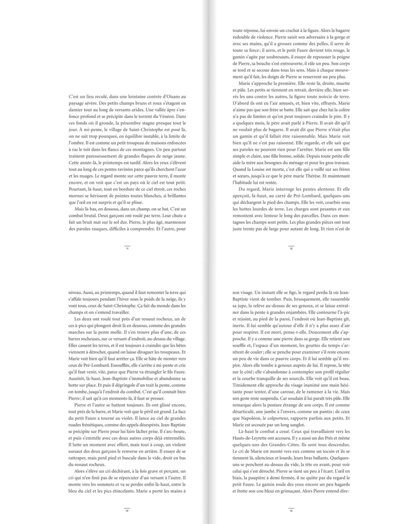 Le roman de Gaspard de la Meije, Isabelle Scheibli