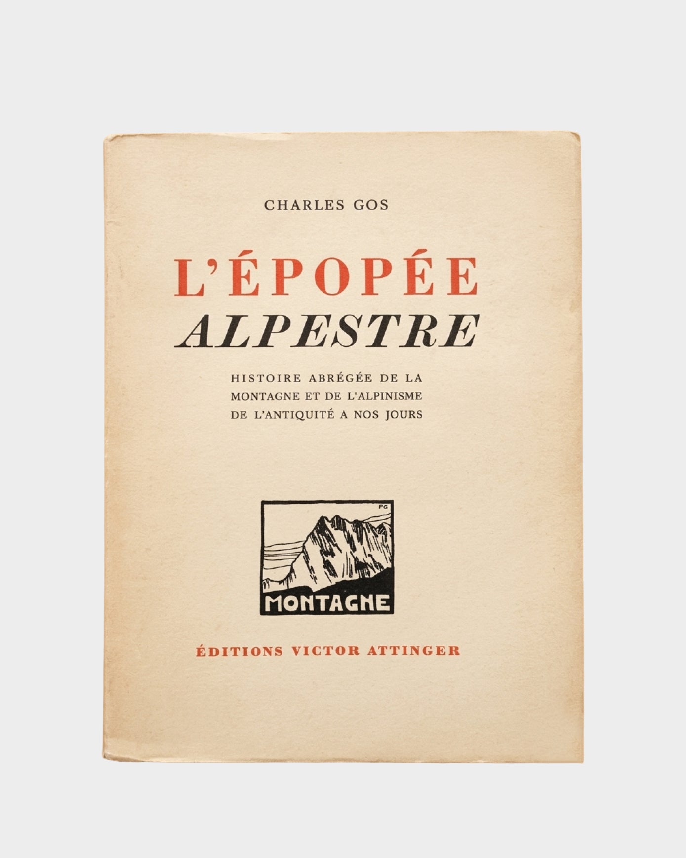L'épopée alpestre, Charles Gos
