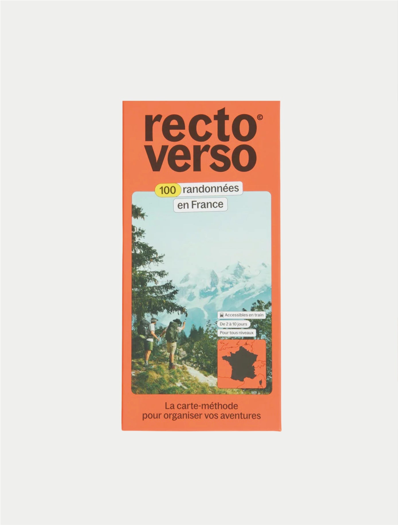 100 randonnées en France, Recto Verso