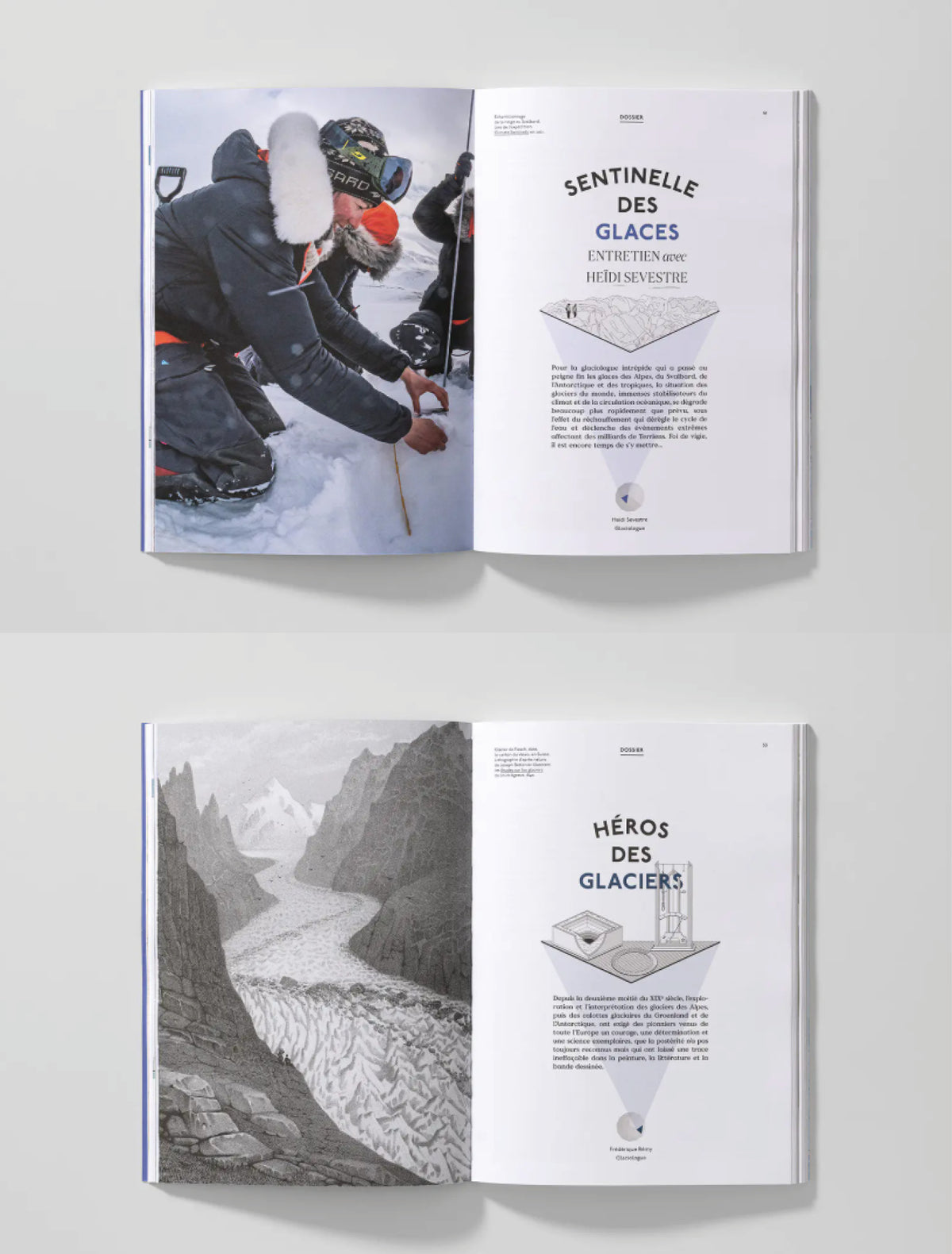 Glaciers, Reliefs-3