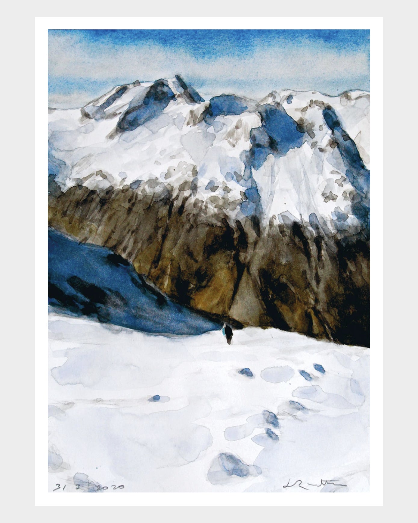 Montée au Col de la Temple, Jean-Marc Rochette