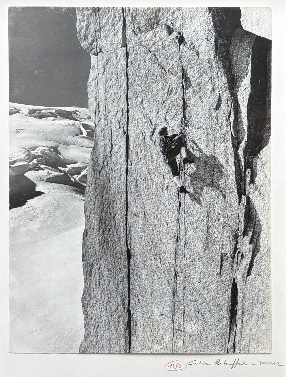 Gaston Rébuffat – photo encadrée 002 - Tairraz