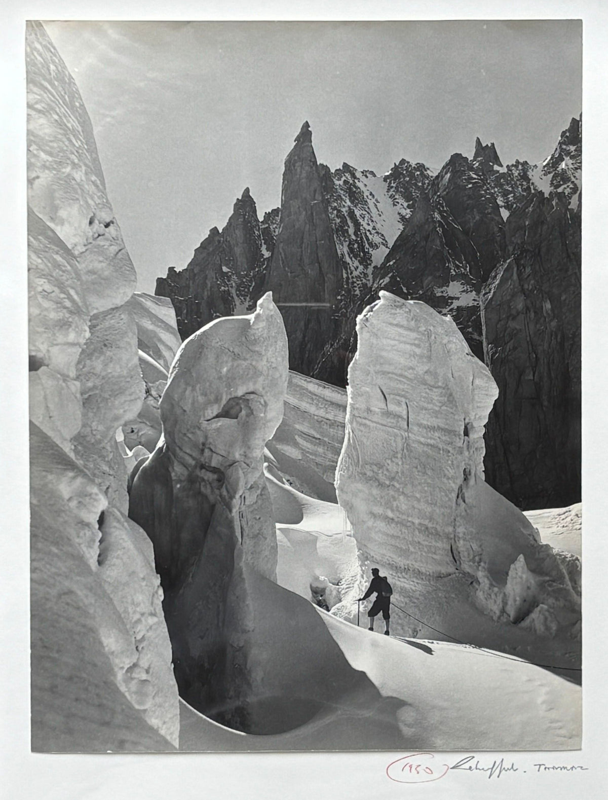 Gaston Rébuffat – photo encadrée 001 - Tairraz