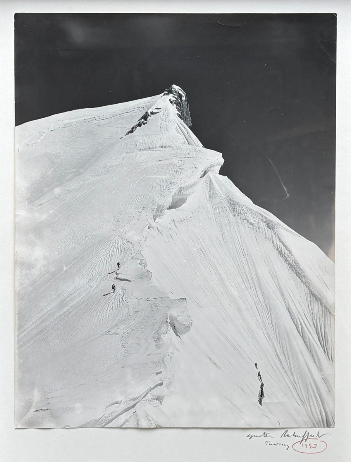 Gaston Rébuffat – photo encadrée 005 - Tairraz